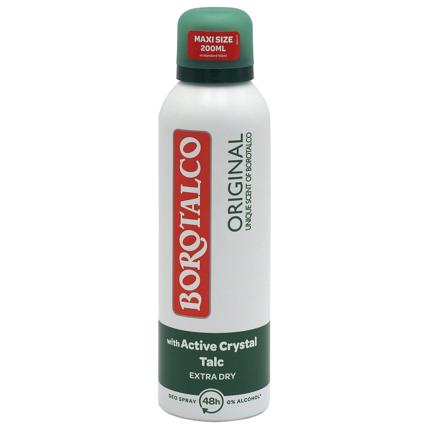 Borotalco Original, Deodorant Antiperspirant Spray, Formula cu Microtalc, Protectie 48h, 200 ml