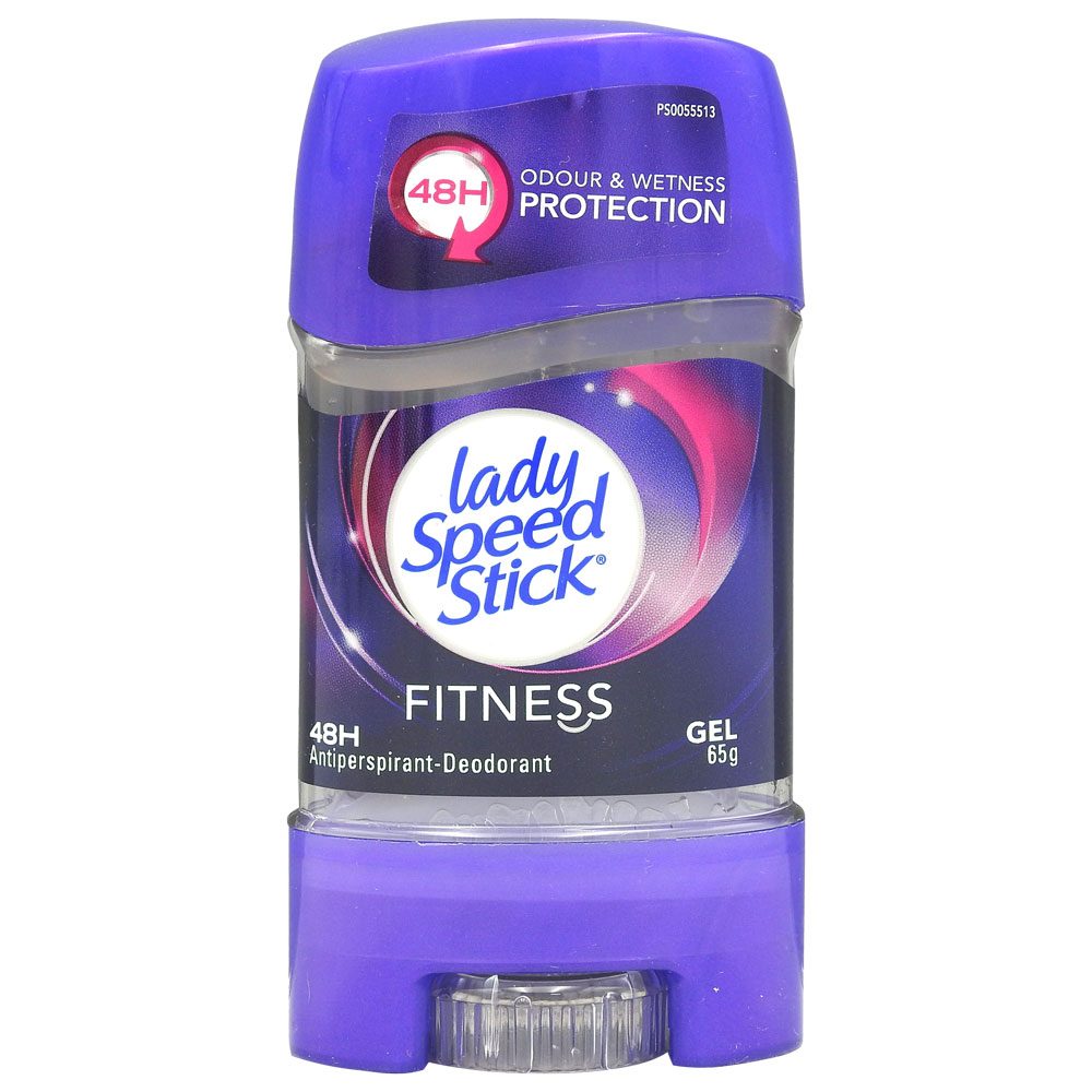 Lady Speed Stick Antiperspirant Stick, Gel Fitness, Protectie 48h, 65 g