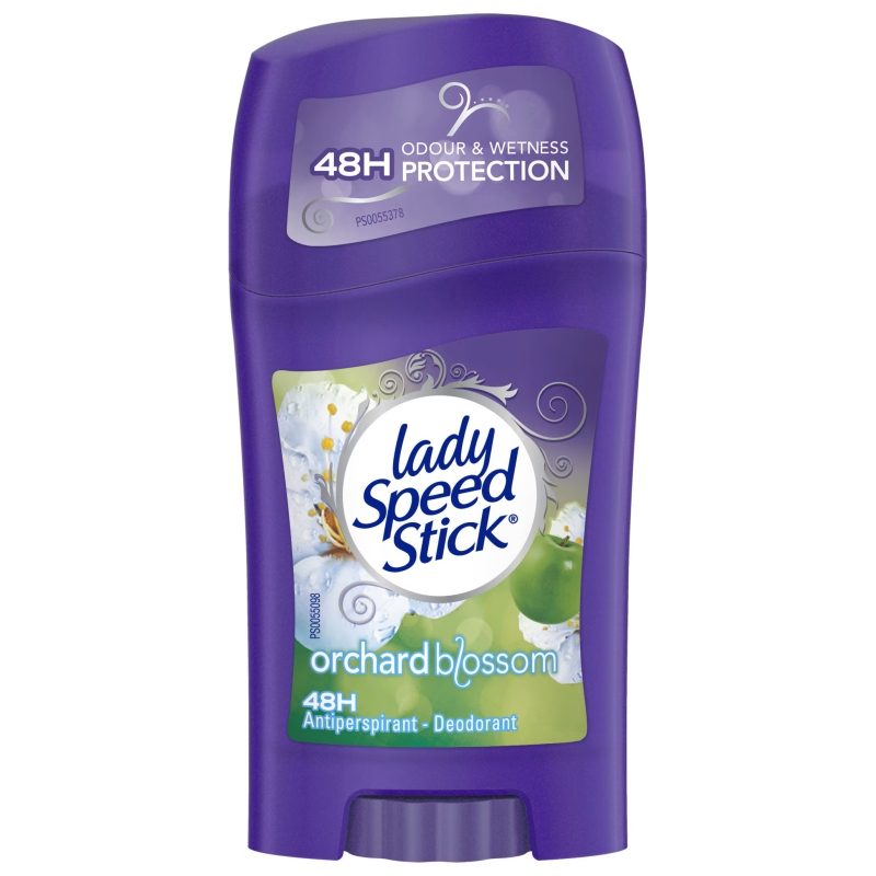 Lady Speed Stick Antiperspirant Stick, Protectie 48h Impotriva Transpiratiei, Parfum Orchard Blossom, 40 g