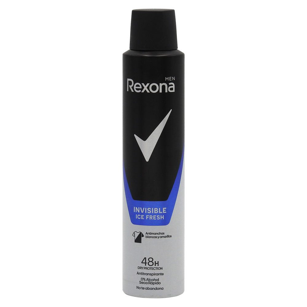 Rexona Deodorant Antiperspirant Pentru Bărbați, Invisible Ice Fresh, 200 ml