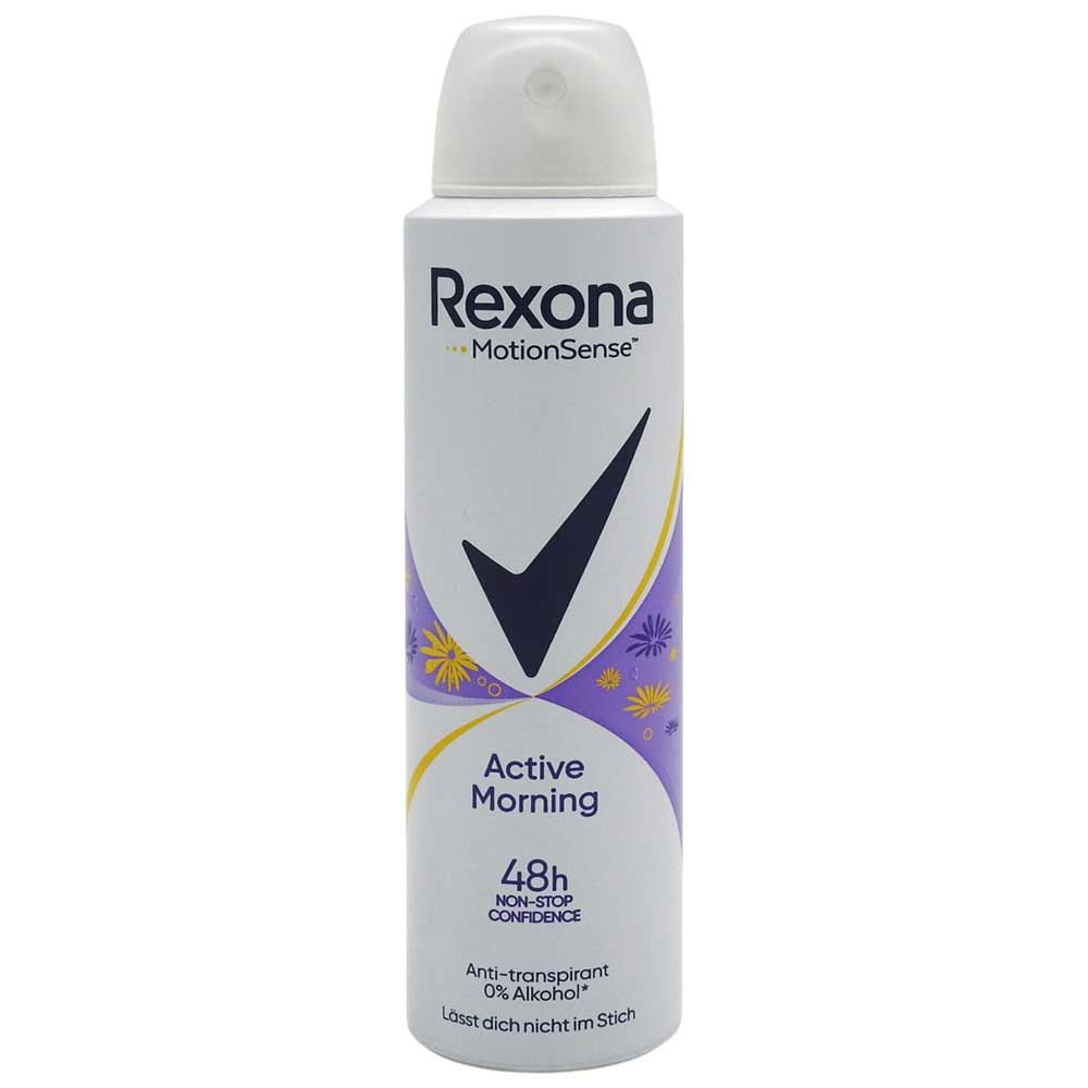 Rexona Deodorant Antiperspirant, Active Morning, 150 ml