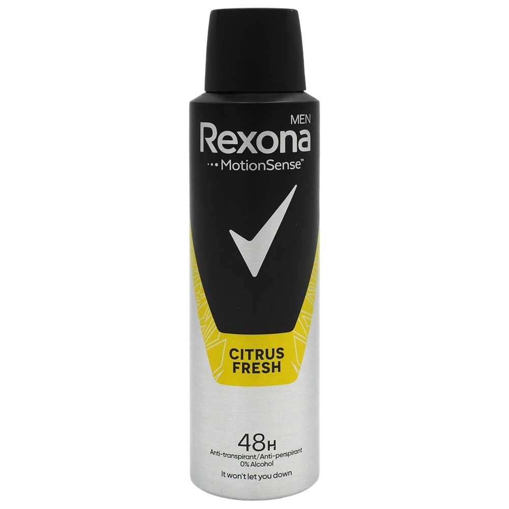 Rexona Men Stay Fresh Citrus, Deodorant Antiperspirant Spray, Protectie 48h, 150 ml
