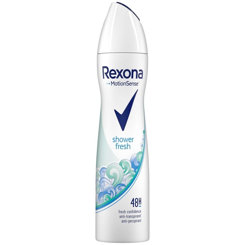 Rexona Antiperspirant Spray Shower Fresh, Protectie 48h, Tehnologie Motionsense, 150 ml