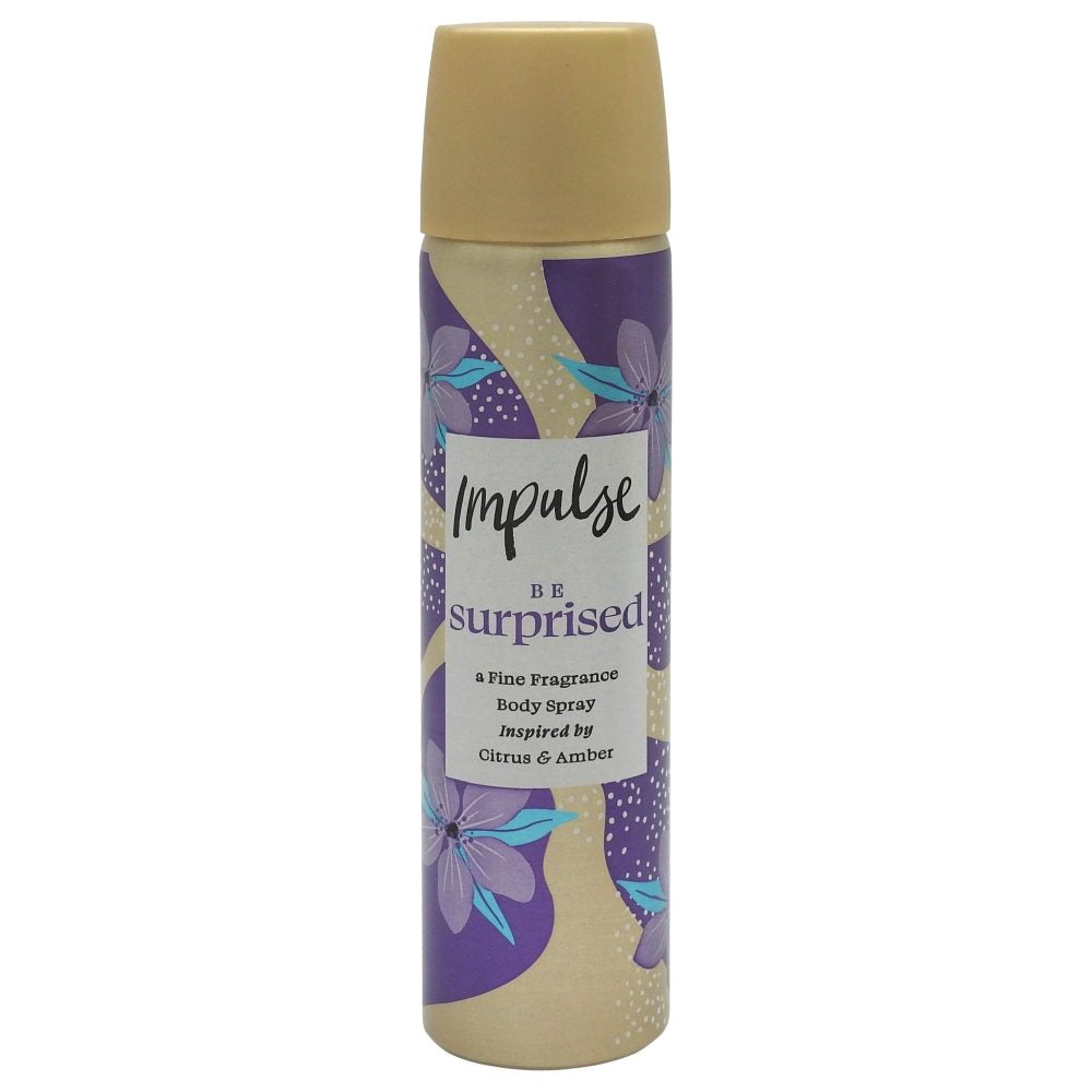 Impulse Surprised, Deodorant Spray Pentru Femei, Note Florale Și Fructate, 75 ml