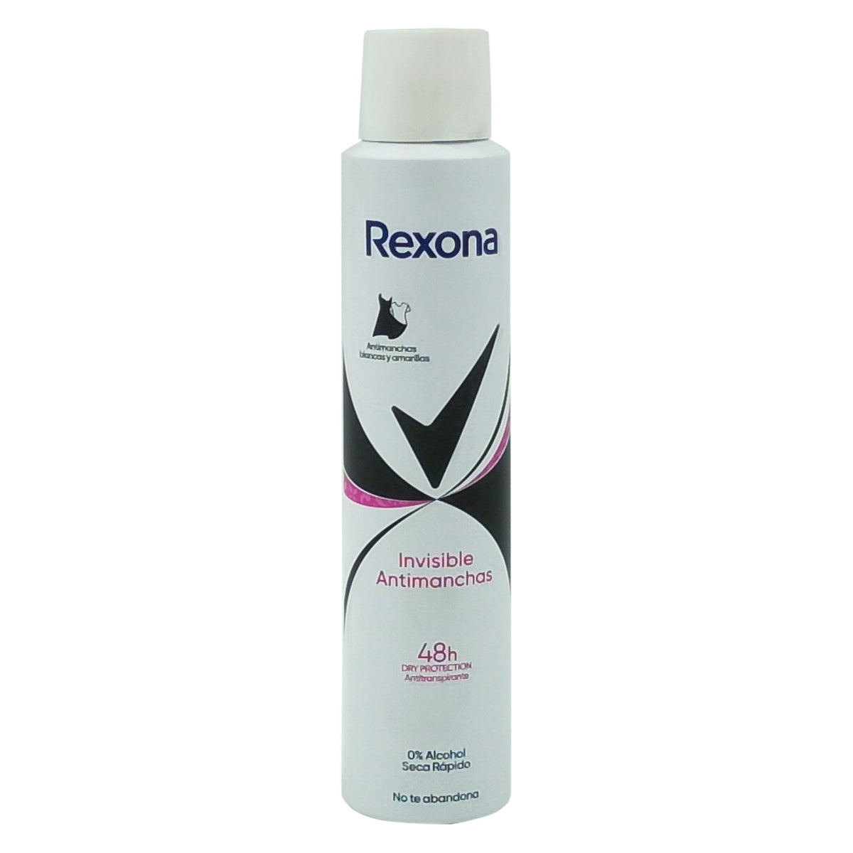 Rexona Antiperspirant Spray Invisible Pure, Protectie Impotriva Petelor Albe si Galbene, Formula Fara Alcool, 200 ml