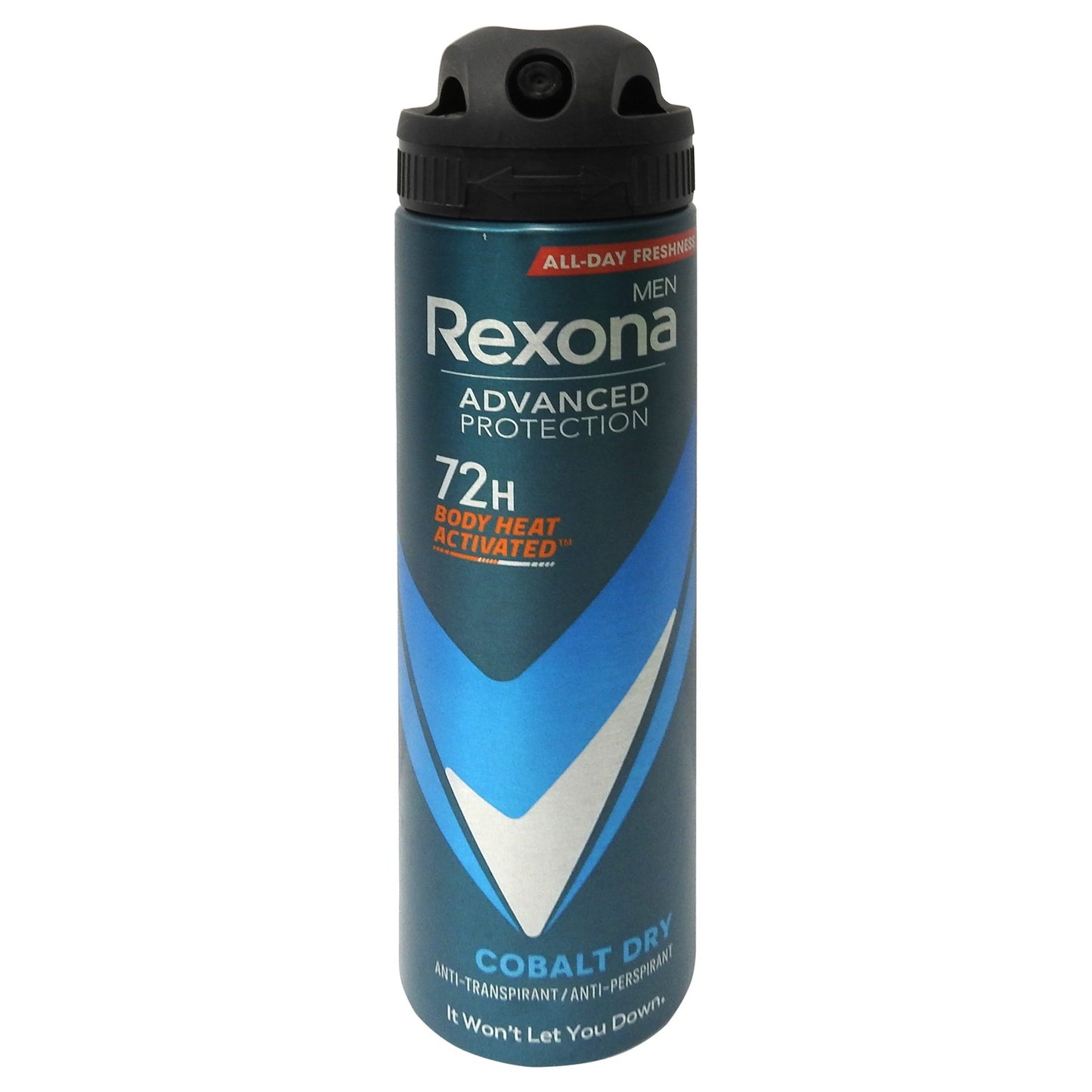 Rexona Men Advanced Protection Cobalt Dry, Antiperspirant Spray, Protectie 72 Ore, Tehnologie MotionSense, 150 ml