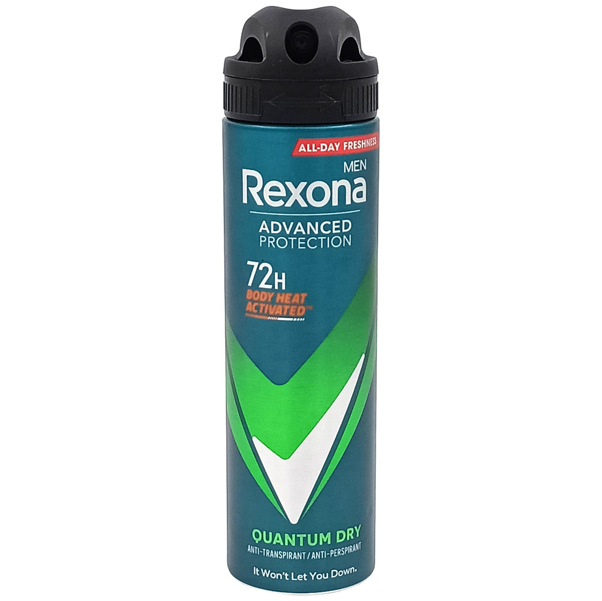 Rexona Men Advanced Protection Quantum Dry, Deodorant Spray Antiperspirant, Protectie 72 Ore, 150 ml