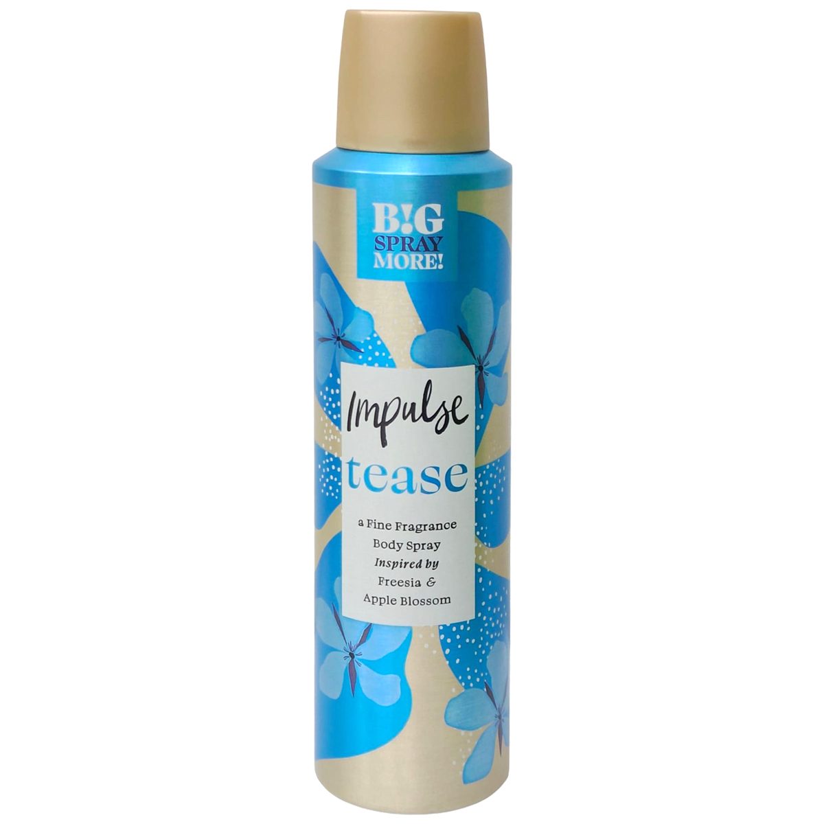 Deodorant Spray Impulse Tease, Parfum Fructat și Floral, Protecție Zilnică, 150 ml