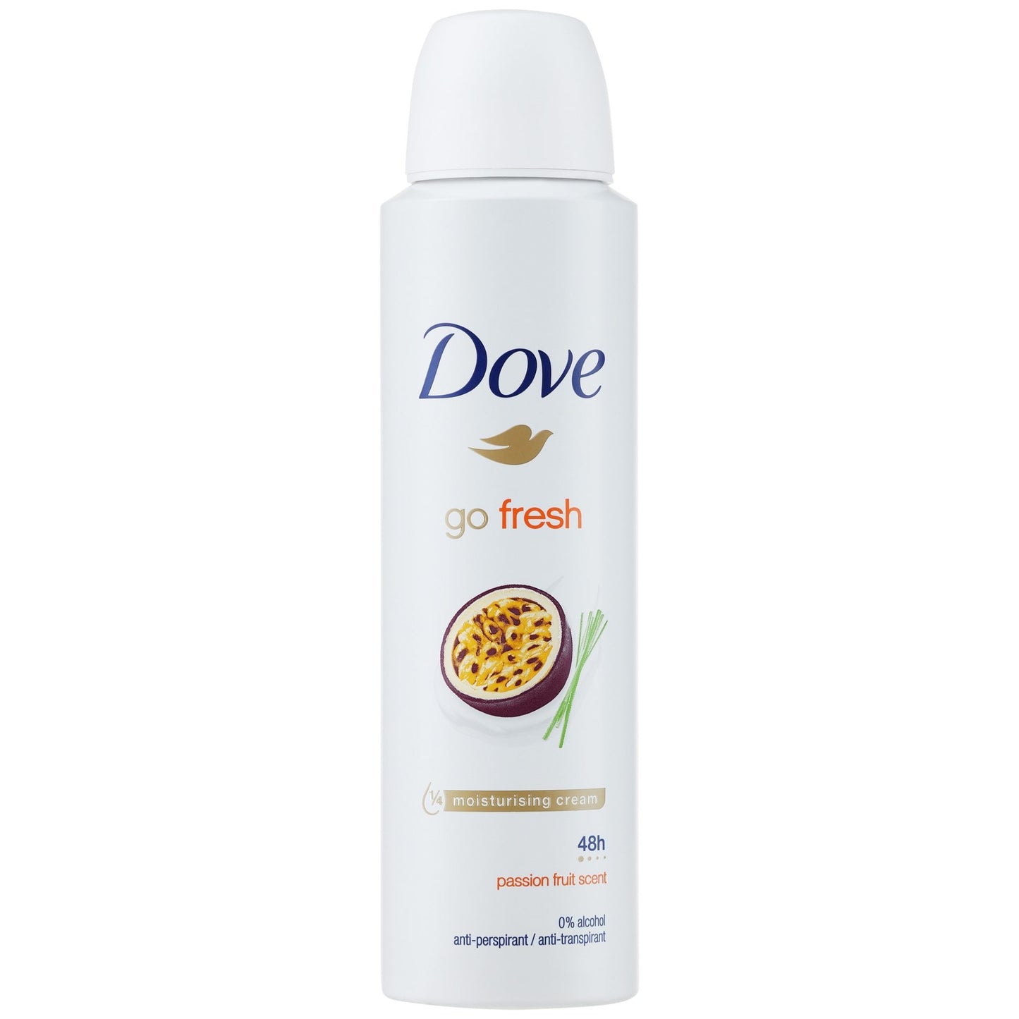 Dove Deodorant Antiperspirant, Go Fresh, Aroma Fructul Pasiunii, 200 ml
