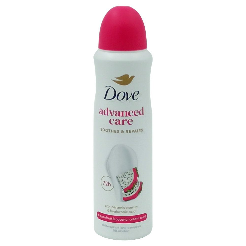 Dove Antiperspirant Spray Advanced Care Dragon Fruit, Protectie 72 Ore, Tehnologie Hidratanta, 150 ml