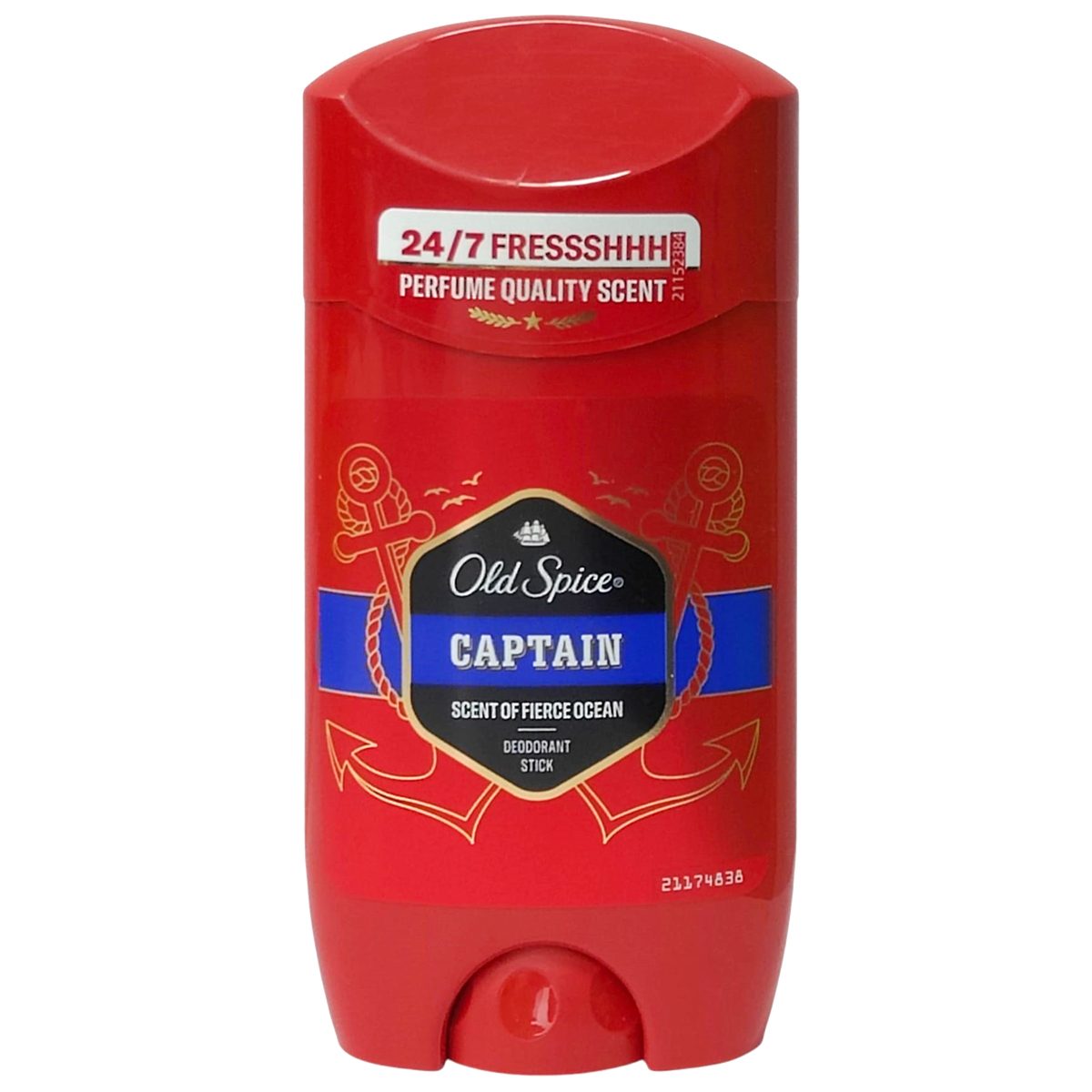 Old Spice Captain Antiperspirant Stick, Protectie Impotriva Mirosurilor Neplacute, Senzatie De Prospetime, 65 ml