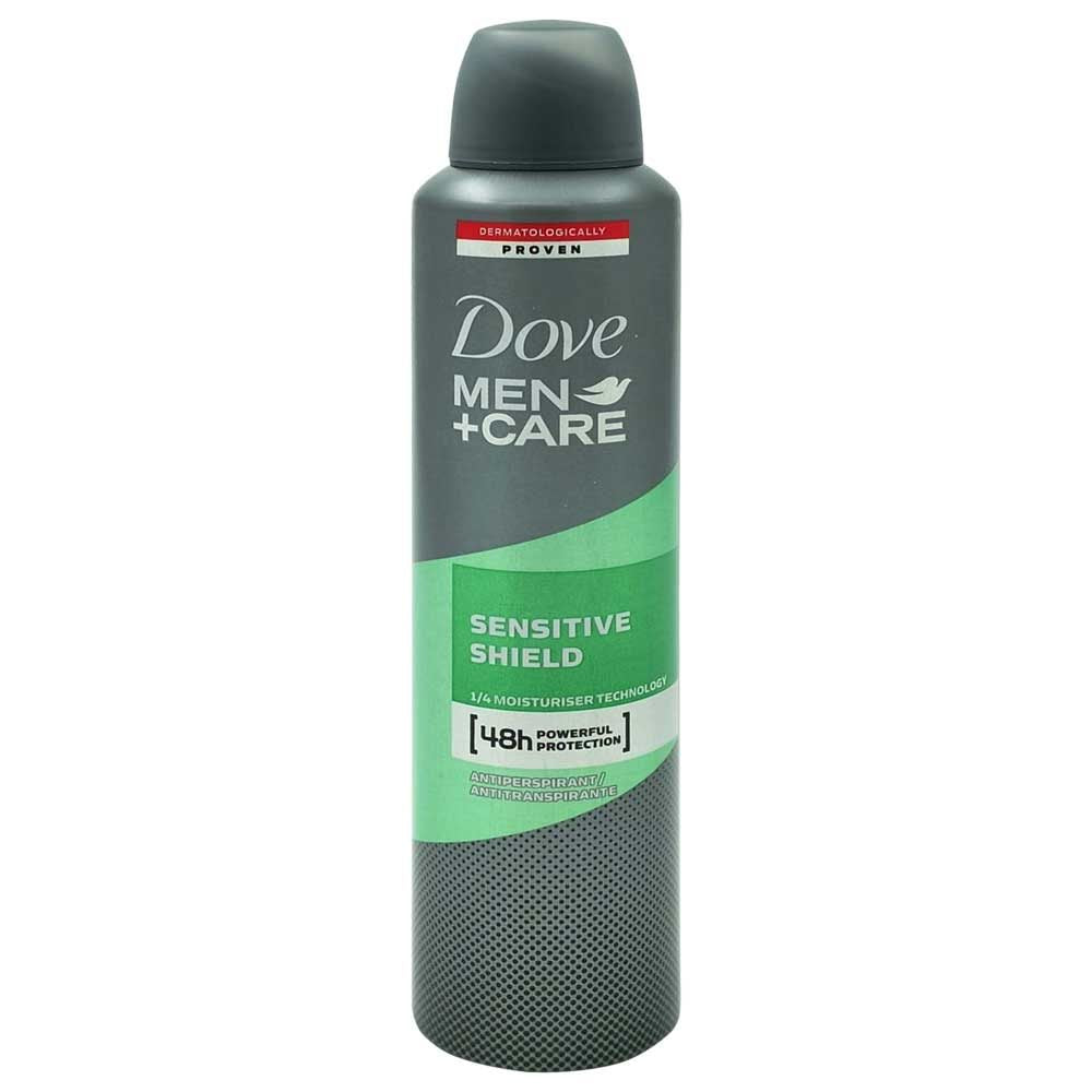 Dove Men+Care Antiperspirant Deodorant, Protectie Piele Sensibila, Sensitive Shield, 250 ml