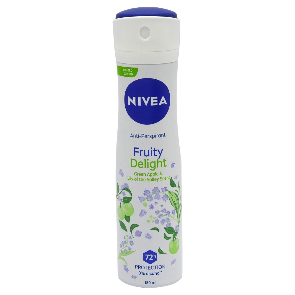 Nivea, Antiperspirant Spray Fruity Delight, Protectie 48h, Senzatie de Proaspat, 150 ml
