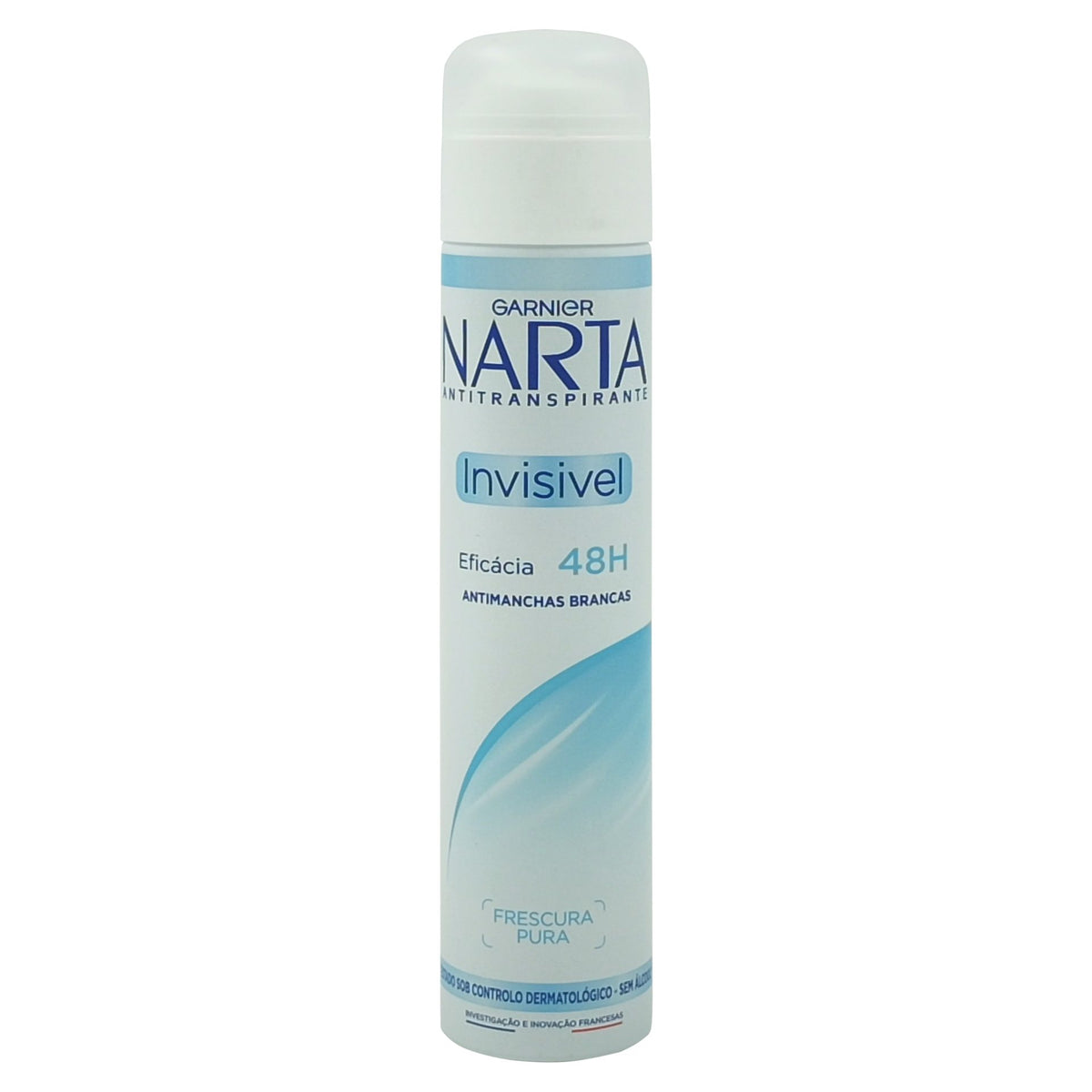 Garnier Narta Invisible, Spray Antiperspirant Deodorant, Protectie Impotriva Urzelor si Petelor Albe, 200 ml