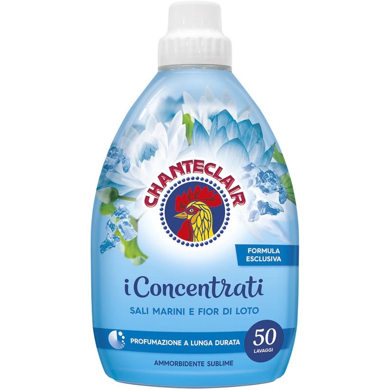 Balsam pentru Rufe Concentrat, Chante Clair, Parfum Sare de Mare, Formula Igienezante, 1.14 L, 57 Spalari
