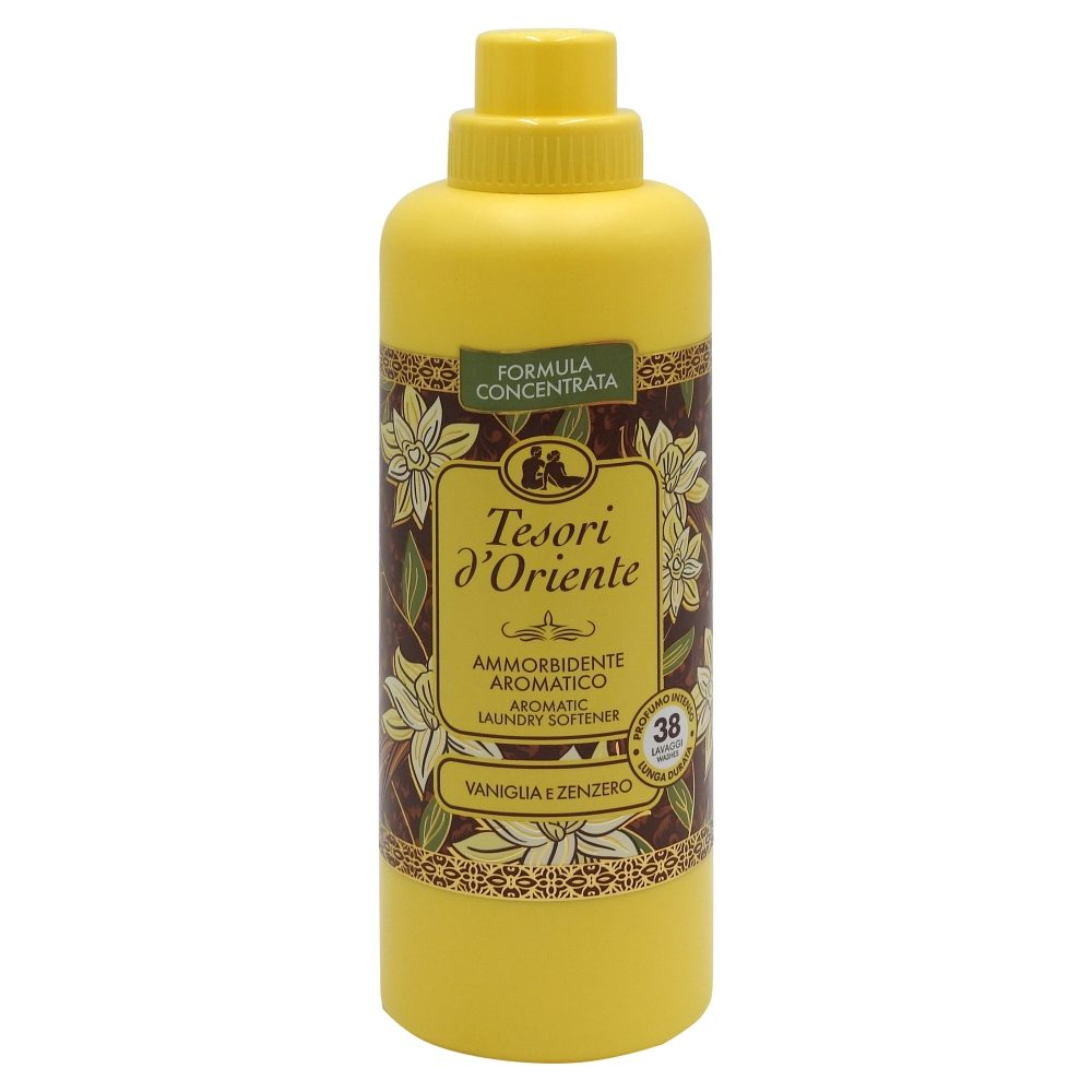 Tesori d'Oriente Balsam de Rufe Concentrat, Parfum Vanilie și Ghimbir, 38 Spălări, 760 ml