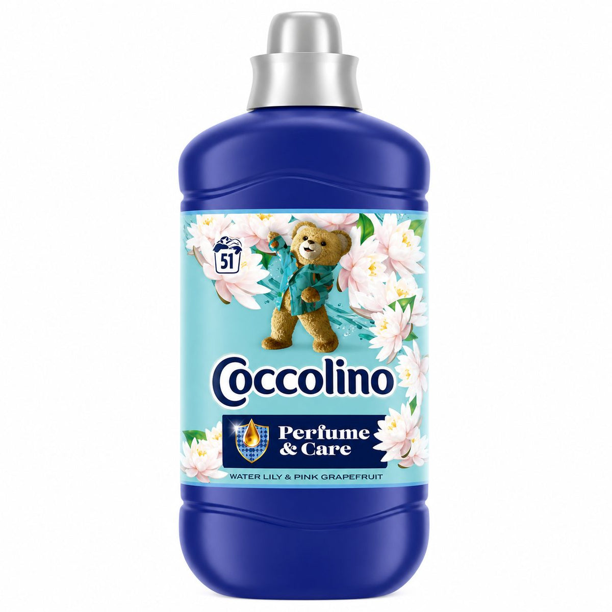 Balsam pentru Rufe Coccolino Creations, Parfum Water Lily si Pink Grapefruit, Tehnologie Pro-Fibre, 51 Spalari, 1.275 L