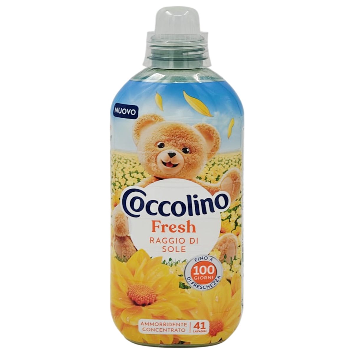 Coccolino Balsam Pentru Rufe Concentrat, Parfum Raggio Di Sole, Formula Catifelare, Recipient 952 ml, 41 Spalari