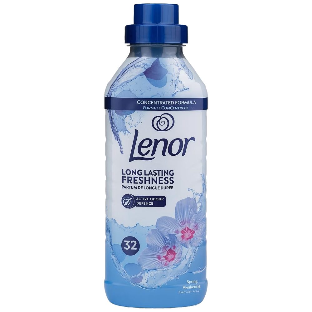 Lenor Balsam pentru Rufe Spring Awakening, Formulă Concentrată, Parfum Floral Proaspăt, 32 Spălări, 675 ml