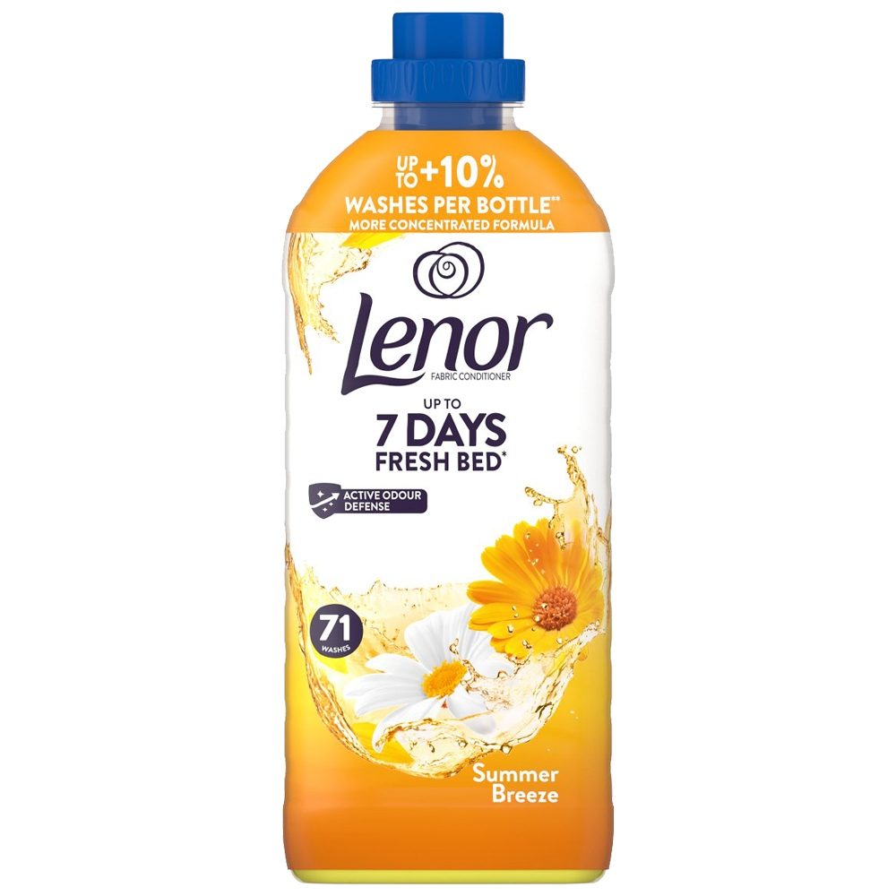Balsam de Rufe Lenor Summer Breeze, Parfum Floral Revigorant, Tehnologie Catifelare, 1.491 L, 71 Spalari