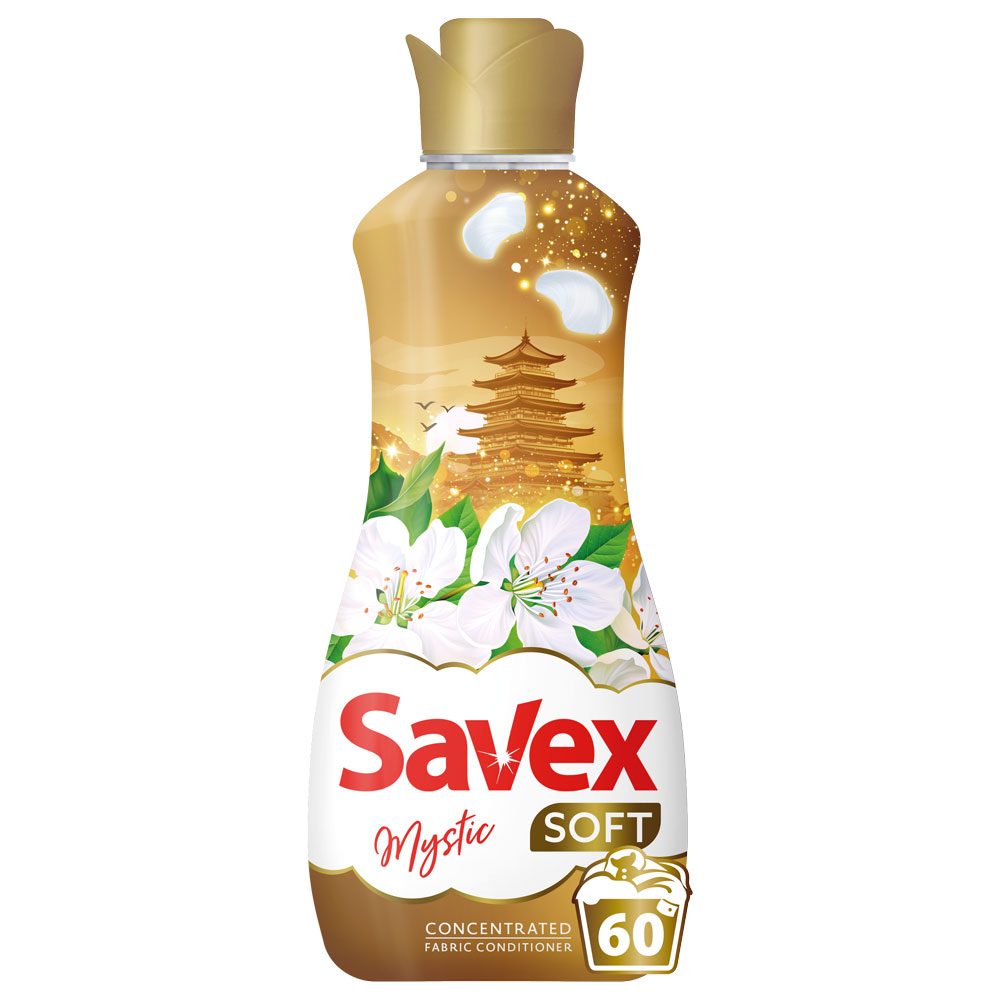 Balsam de Rufe Concentrat Savex Soft Mystic, Parfum Persistent, 60 Spalari, 1.5 L