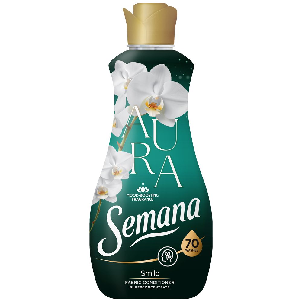 Balsam de Rufe Semana Elixir, Aura Smile, Parfum Intens, Concentrat, 1.4 L, 70 Spalari