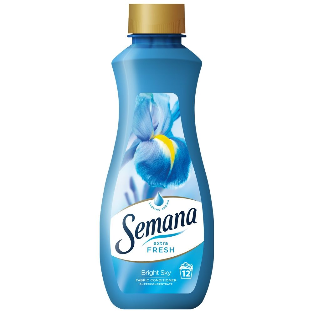Balsam pentru Rufe Semana Extra Fresh, Parfum Bright Sky, Concentrat, 250 ml, 10 Spalari