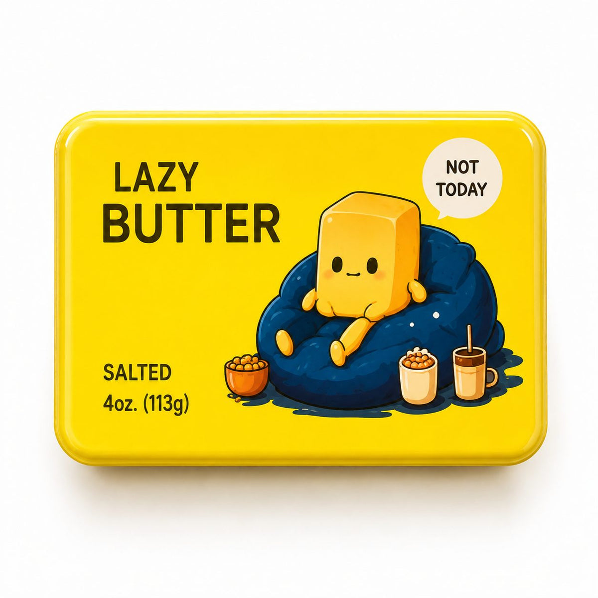 Sunny Butter, Jucarie Antistres Squishy, Slow Rising Forma Unt, Spuma Super Moale, Modele Diverse, Galben, 113g