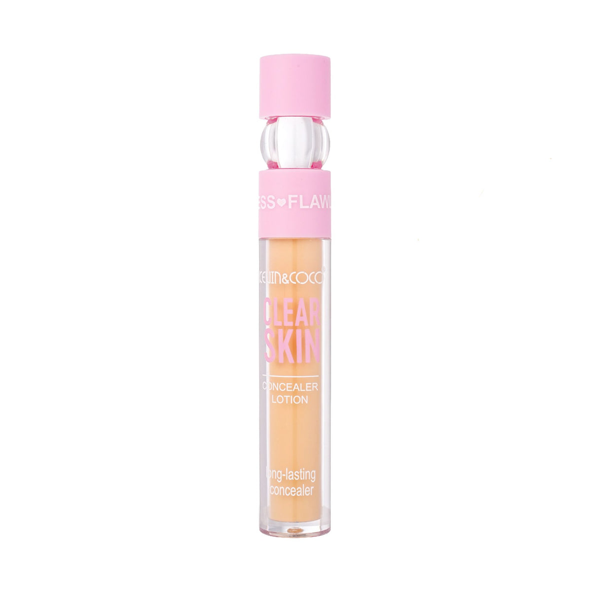 Kevin Coco Corector Lichid pentru Ten, Formula Clear Skin, Acoperire Uniforma, Nuanta Cedar