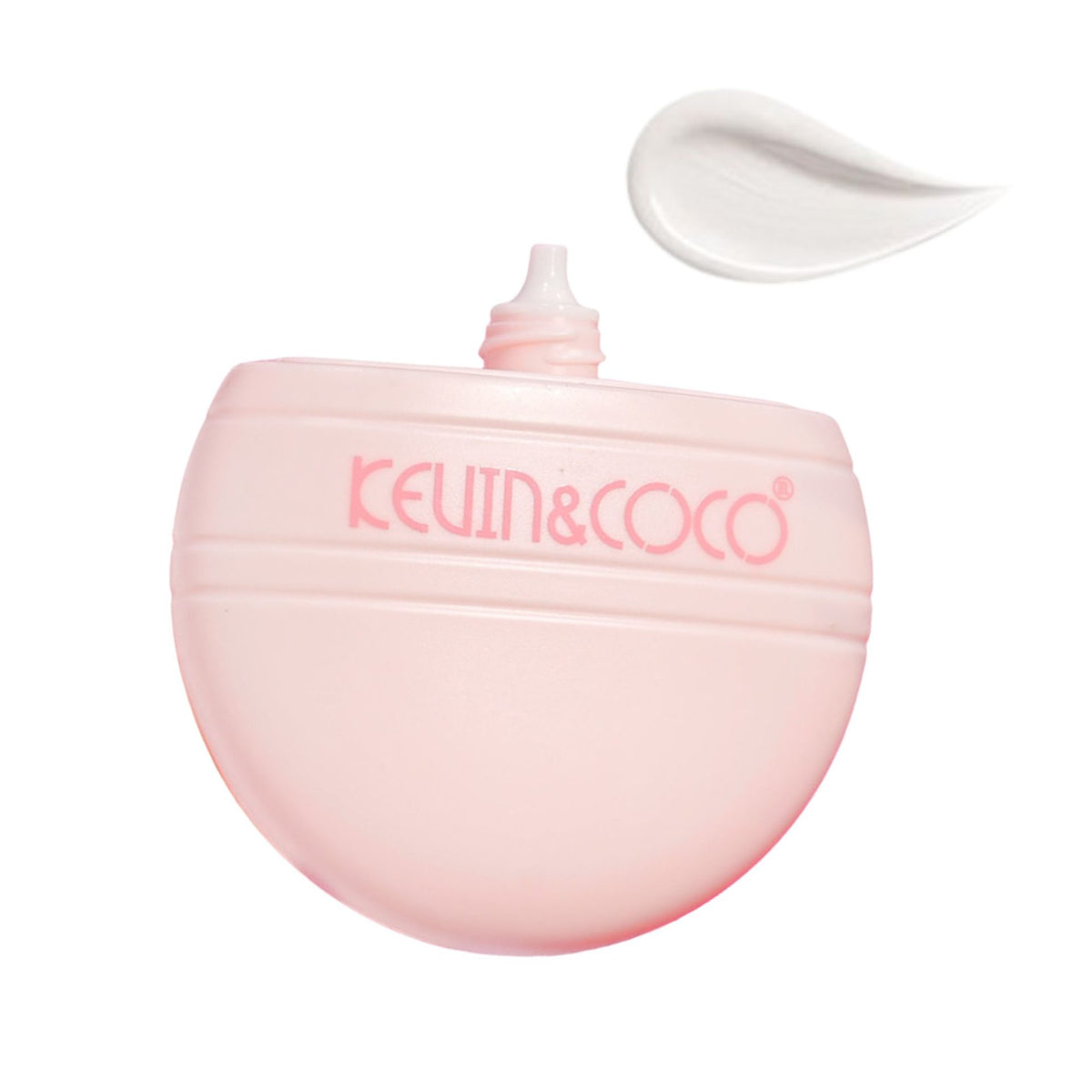 Kevin&Coco Baza de Machiaj cu Protectie Solara SPF 50, Crema Primer Hidratanta pentru Uniformizarea Tenului, Efect Netezire Pori, Formula Usoara, Toate Tipurile de Ten, Alb, 8 x 7.8 x 3 cm