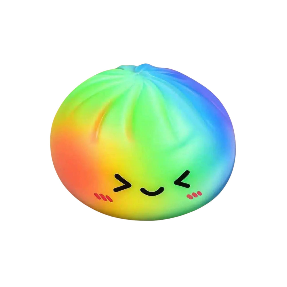 Jucarie Antistres Squishy Dumpling, Model Bao Bun cu Revenire Lenta, TPR Premium, 8.5 cm, Multicolor