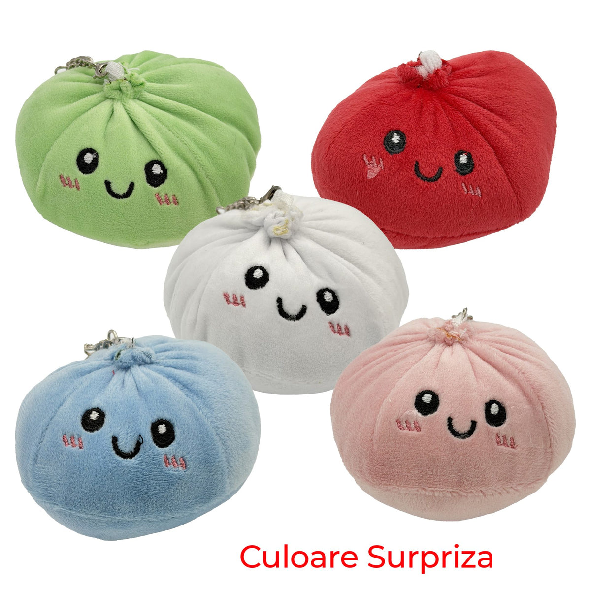 Jucarie Squishy Antistres, Model Sfera Jumbo Soft Touch, Material Textil, 8.5 x 8.5 cm, 200 gr, Culoare Mix Surpriza