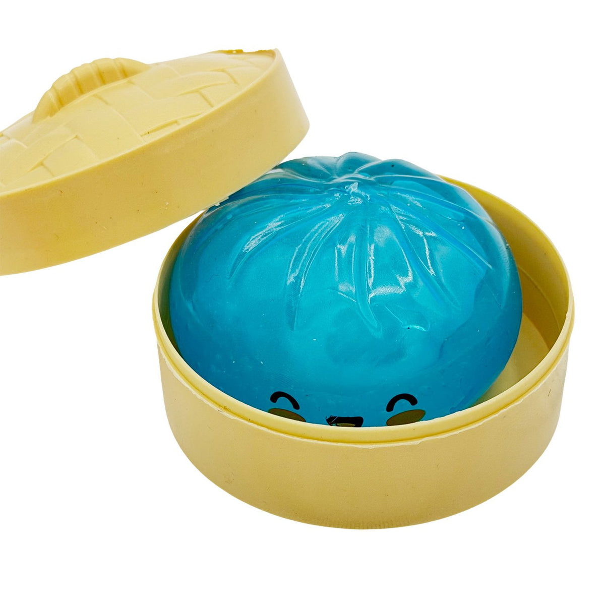Jucarie Squishy Antistres, Model Fata Zambitoare cu Efect Fluorescent, Termoplastic, 8.5 cm, Culoare Mix Surpriza