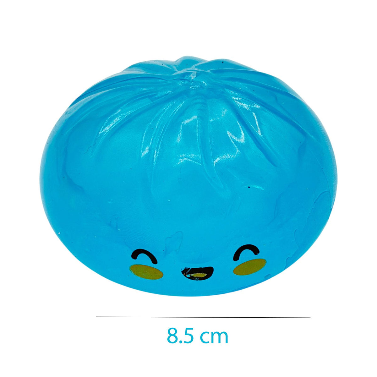 Jucarie Squishy Antistres, Model Fata Zambitoare cu Efect Fluorescent, Termoplastic, 8.5 cm, Culoare Mix Surpriza