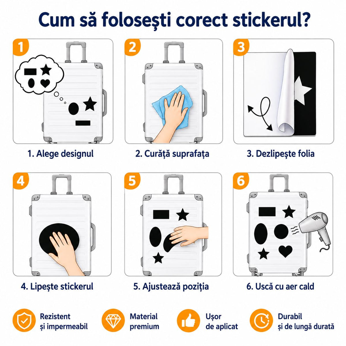 Stickere Decorative Animale, Stil Acuarela Kawaii, Hartie Autoadeziva, Multicolor, Set 50 Bucati, 5.27 x 5.46 cm
