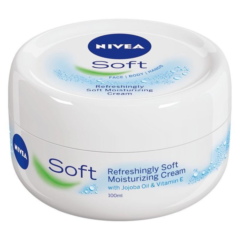Nivea Crema Hidratantă Soft, Absorbție Rapidă, 100 Ml