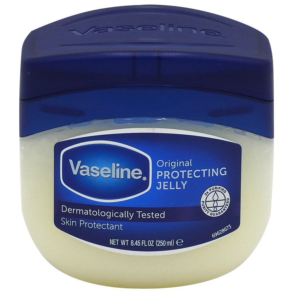 Vaseline Jelly Original, Tratament Hipoalergenic pentru Hidratarea Pielii, Vaselină Pură, Textură Non-Grasă, 250 ml