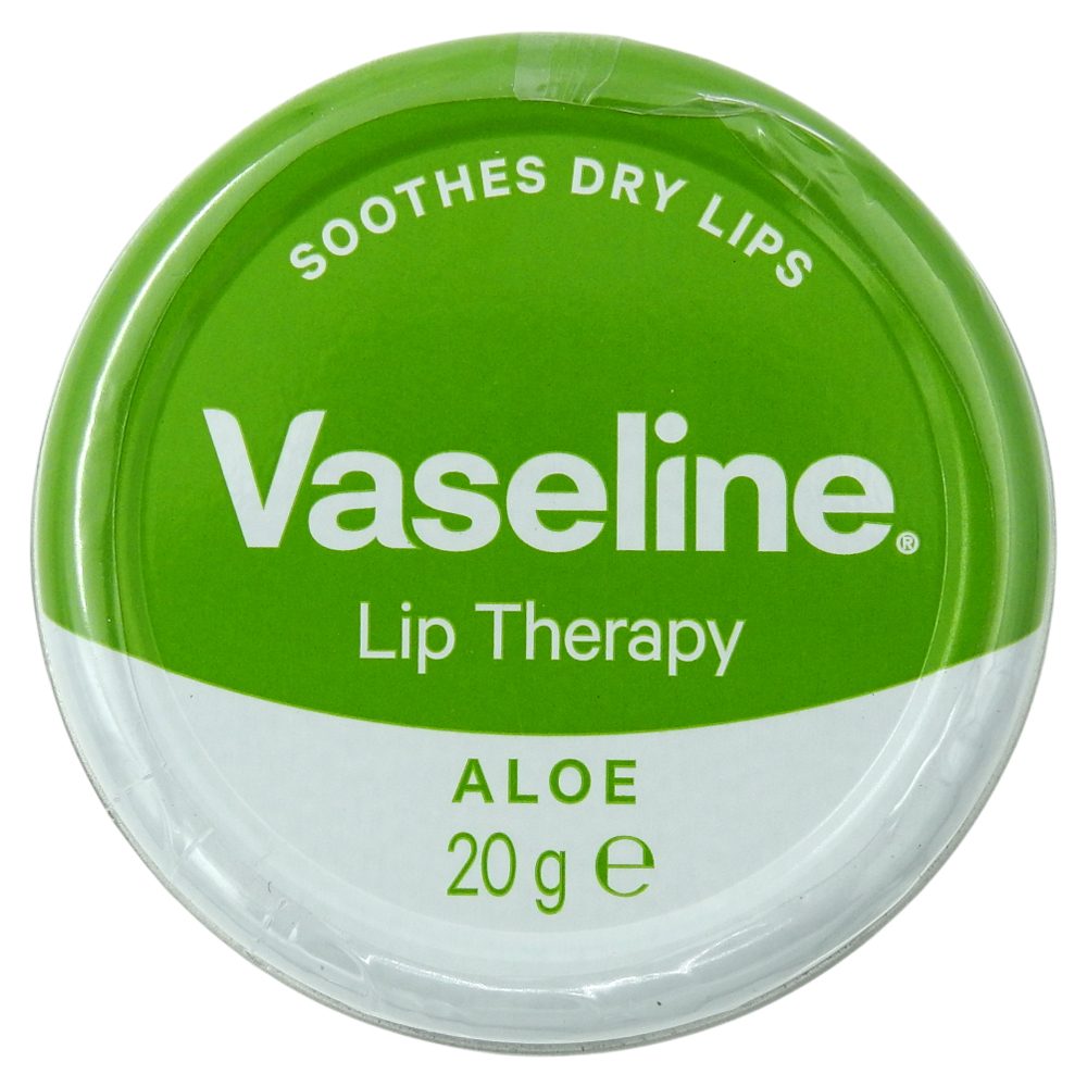 Vaseline Balsam de Buze Hidratant, Aloe Vera pentru Calmare, Textură Non-Grasă, 20 g
