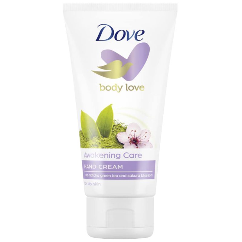Dove Crema de Maini Nourishing Awakening Ritual, Extract de Ceai Verde si Floare de Lotus, Toate Tipurile de Piele, 75 ml