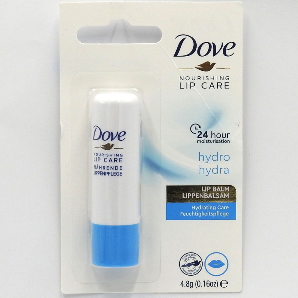 Dove Balsam de Buze Hydra Care, Hidratare Intensă 24h, Aloe Vera, 4.8 g