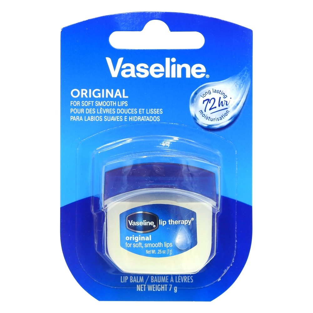 Vaseline Lip Therapy Balsam De Buze Hidratant, Formula Originala Cu Vaselina Purificata, Textura Non-Grasa, 7 g