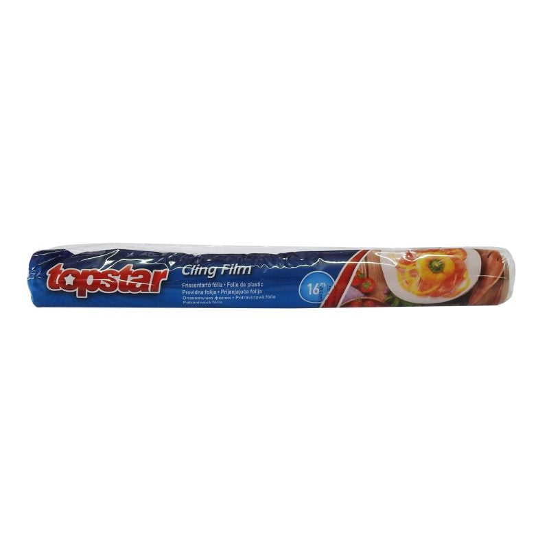 Topstar Folie Prospetime Din Polietilena Pentru Ambalare Alimente, Rola Transparenta, 16 m