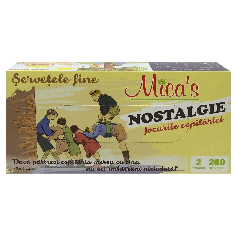 Micas Servetele, Fine Pop-Up, Cutie 2-Strat, 200 Buc