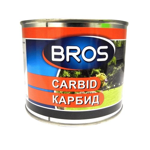Bros Karbid Pentru Combaterea Cartitelor, Granule Repelente Eficiente, Metal, 500 g