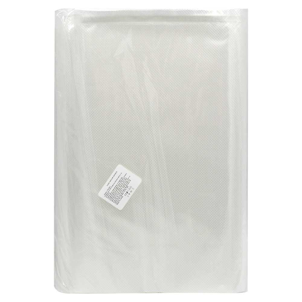 Pungi pentru Vidat Gofrate Rif, Set 100 Bucati, Role Conservare Alimente, Polietilena Rezistenta, 20x30 cm, Transparent