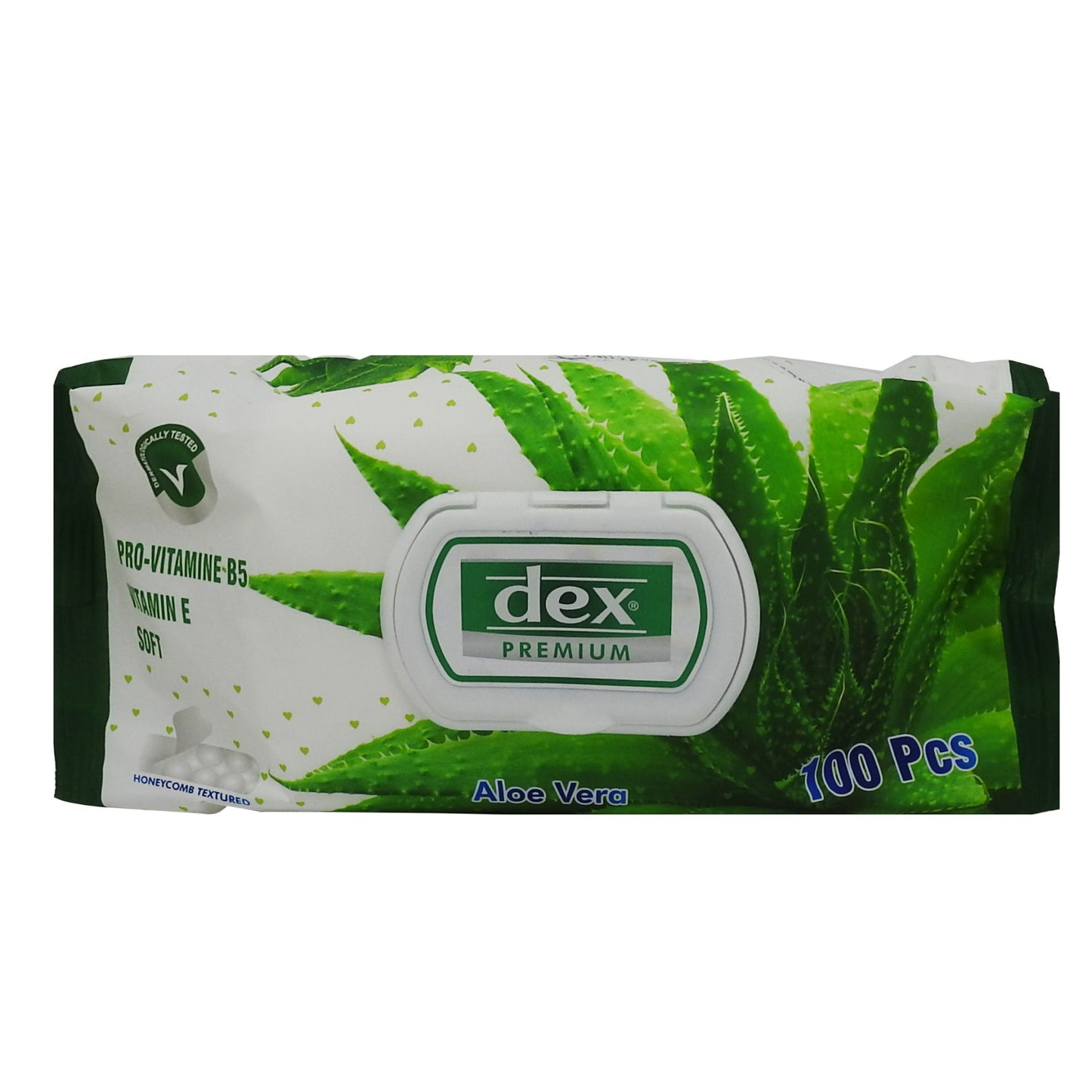 Dex Servetele Umede Cu Extract De Aloe Vera, Curatare Si Hidratare, Material Textil Moale, 100 Bucati