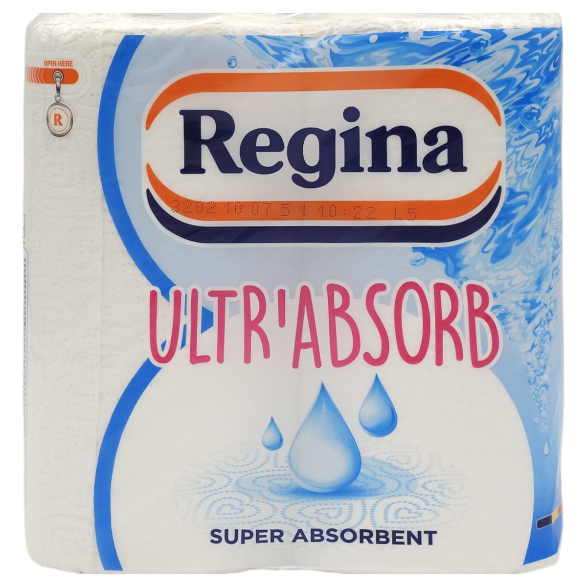 Regina Prosop Bucatarie Ultra, Servetele de Hartie Absorbante, 3 Straturi, 2 Role, Alb