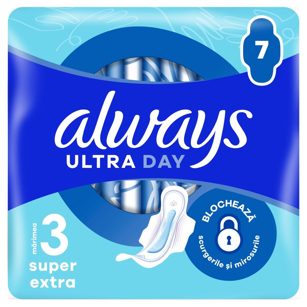 Always Absorbante, Ultra Zi/Noapte, 7 Buc