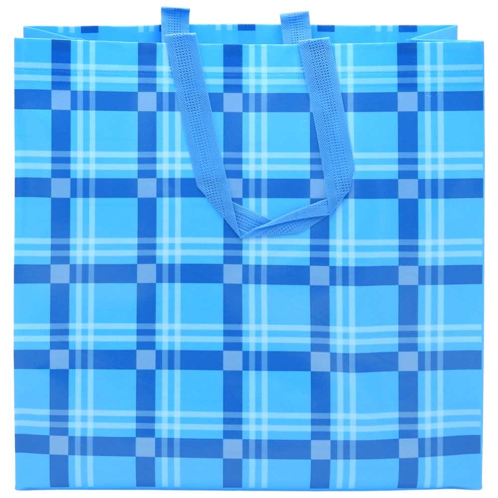 Sacosă pentru Piață Wei A-15932, Geantă Cumpărături Rezistentă, Material Textil și PVC, Model Floral, 36x36x14 cm