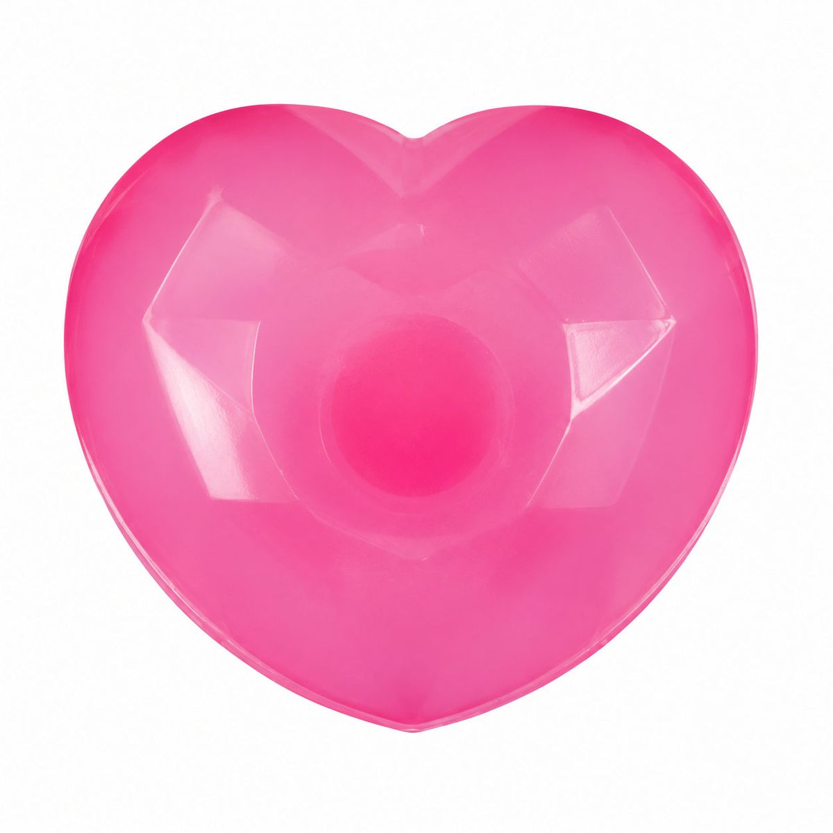 Jucarie Antistres Inima Diamant 3D, Squishy Senzorial cu Revenire Lenta, Spuma Elastica Premium, 6.5x6x3.5 cm, Roz